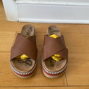 Sam Edelman Flatform Slide Sandal